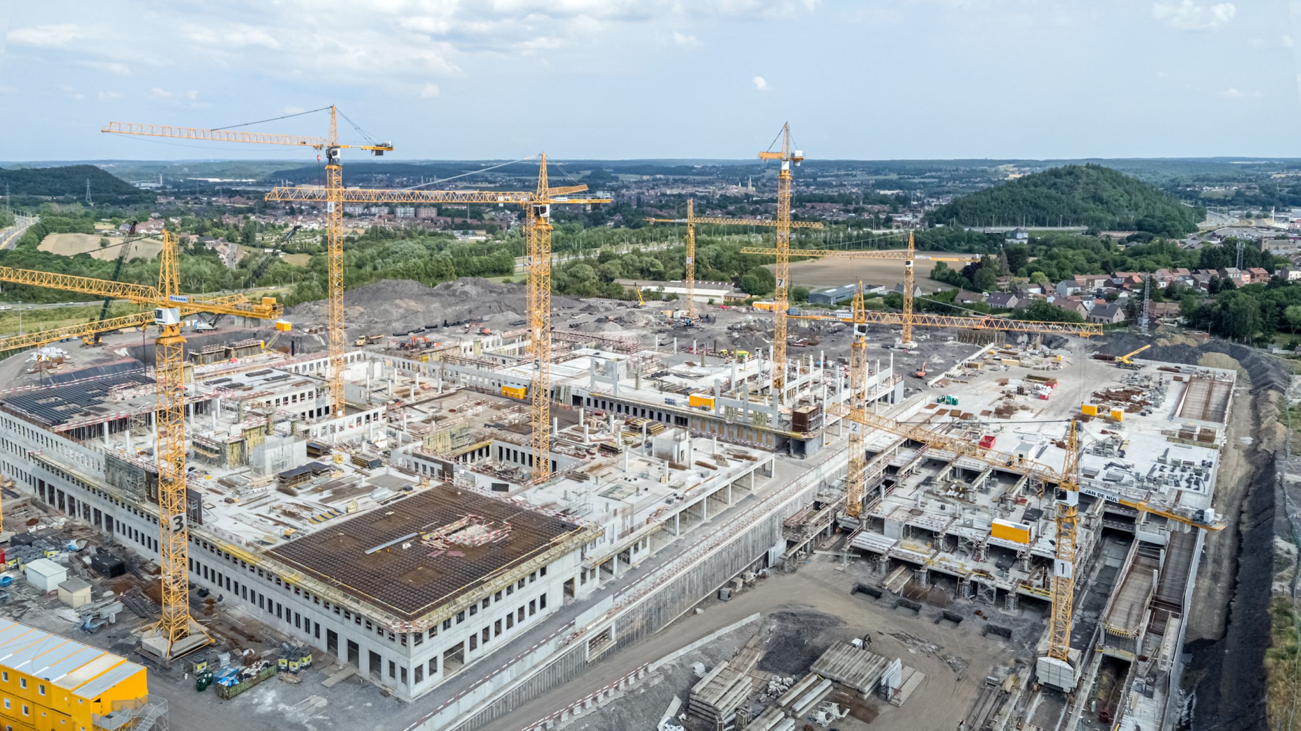 coordination chantier Grand Hôpital de Charleroi