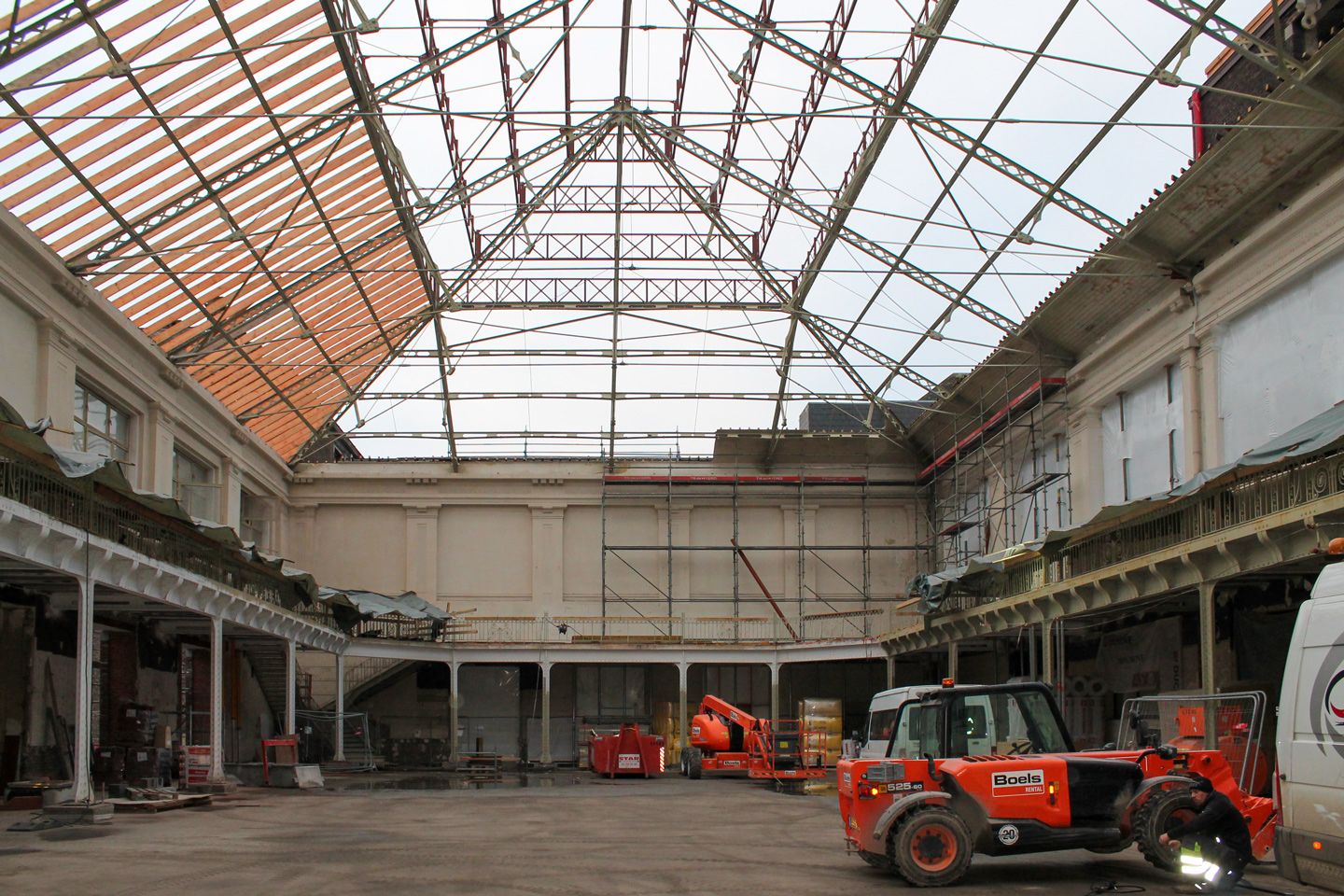 Chantier Centre Universitaire Zénobe Gramme