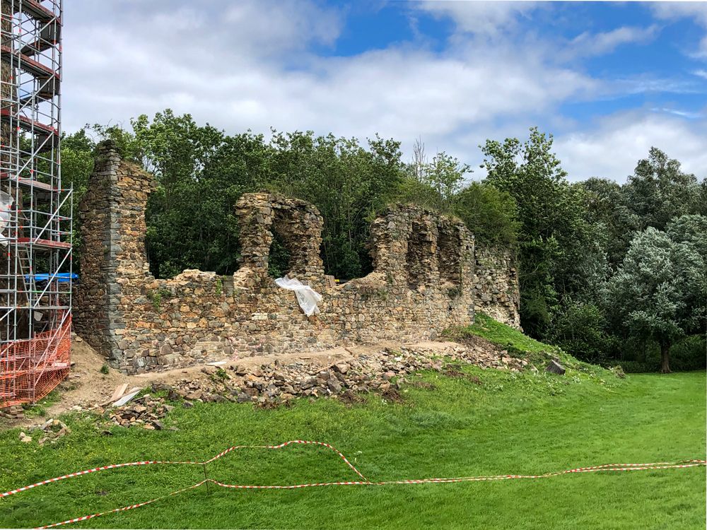 restauration et consolidation du Château de Walhain